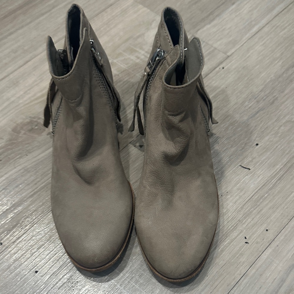 Sam Edelman Taupe Ankle Booties